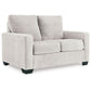 Rannis - Snow - Twin Sofa Sleeper - Fabric
