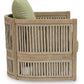 Serena Shores - Beige / Green - Lounge Chair With Cushion (Set of 2)