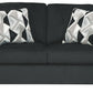 Gleston - Onyx - Loveseat