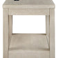 Marxhart - Bisque - Square End Table