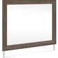 Kendanport - Brown - Bedroom Mirror