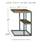 Forestmin - Accent Table - Natural / Black - Fraser Furniture & Mattresses