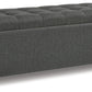 Cortwell - Storage Bench - Gray