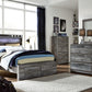 Baystorm - Panel Bedroom Set - Gray