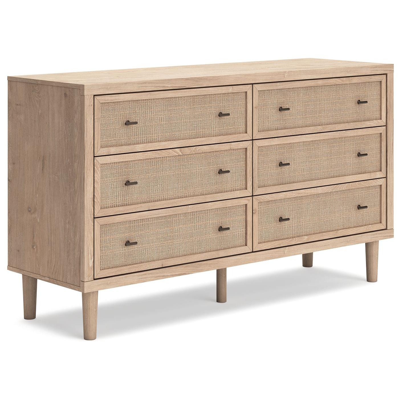 Cielden - Two-tone - Six Drawer Dresser