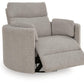 ModMax Luxe - Swivel Glider Power Recliner - Flint