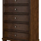 Danabrin - Brown - Five Drawer Chest