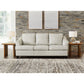 Genoa - Coconut - Sofa - Leather Match