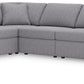 Modmax - U-Shaped Sectional - Granite