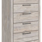 Broachmyn - Five Drawer Chest - Fraser Furniture & Mattresses