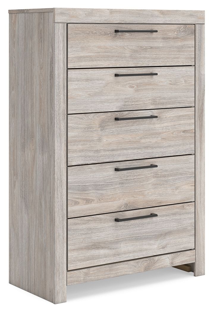 Broachmyn - Five Drawer Chest - Fraser Furniture & Mattresses