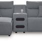 Modmax II - Reclining Sectional - Salt And Pepper