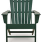 Sundown Shores - Green - Adirondack Chair