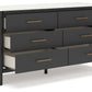 Cadmori - Six Drawer Dresser