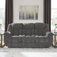 Foreside - Reclining Sofa - Charcoal