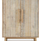 Dallinbury - Natural / White Wash - Accent Cabinet