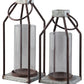 Diedrick - Gray / Black - Lantern Set (Set of 2)