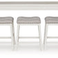 Robbinsdale - Rectangular Dining Room Counter Table Set (Set of 4) - Antique White