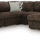 Midnight-Madness - Sectional - Chocolate