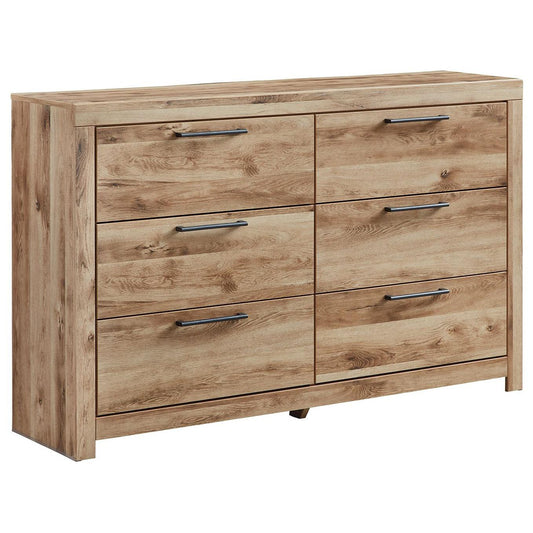 Hyanna - Tan Brown - Six Drawer Dresser