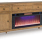 Sharlance - 81" TV Stand With Electric Fireplace