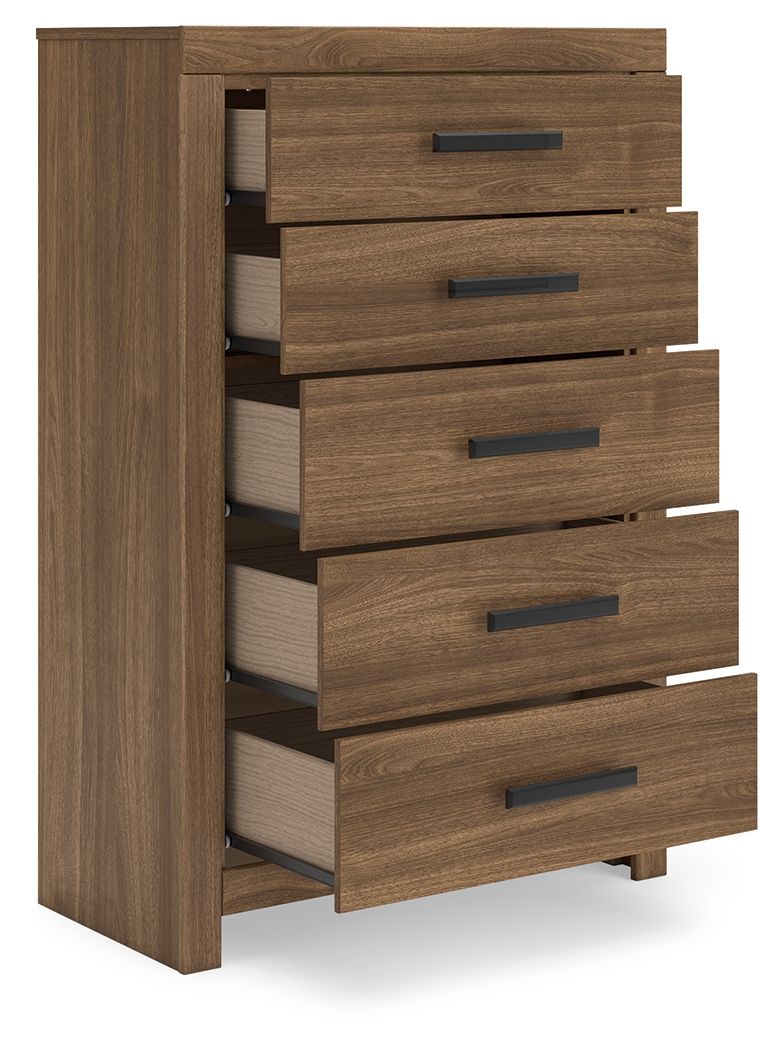 Broachmyn - Five Drawer Chest - Fraser Furniture & Mattresses