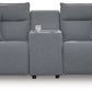 Modmax II - Reclining Sectional - Salt And Pepper