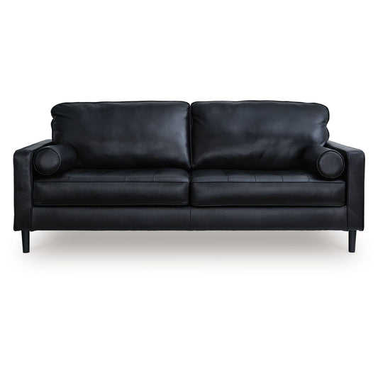 Bryceview - Onyx - Sofa - Leather Match