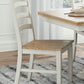 Purlaney - Dining Room Side Chair (Set of 2) - Antique White / Natural
