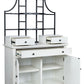 Greddinton - White - Baker's Rack
