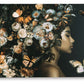 Valfer - Orange / Black / White - Wall Art