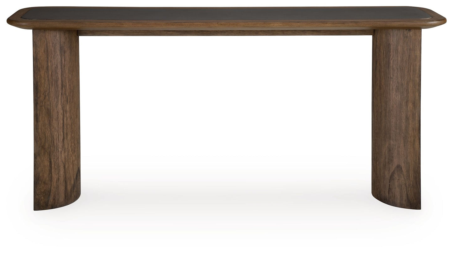 Dontayne - Sofa Table - Warm Brown - Fraser Furniture & Mattresses