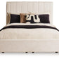 Shoralli - Queen Upholstered Storage Bed - Beige