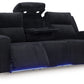 Forest Lake - Power Reclining Sofa With Adj Headrest