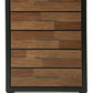 Kraeburn - Brown / Black - Five Drawer Chest