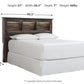 Drystan - Bookcase Headboard