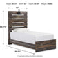 Drystan - Panel Bed