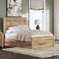 Makidern - Panel Storage Bed With 2 Under Bed Storage Units
