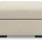 LadyMae - Twill - Oversized Accent Ottoman