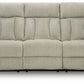 WhipLash - Power Reclining Sofa With Adj Headrest - Sisal