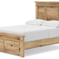 Makidern - Panel Storage Bed With Storage Footboard