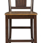 Rylandeen - Barstool (Set of 2) - Light Brown / Dark Brown