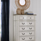 Moraway - Two-tone - Five Drawer Chest