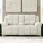Orlen - Double Reclining Loveseat With Console - Winter
