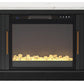 Cadmori - TV Stand With Fireplace Option
