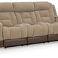 Mixed Motion - Power Reclining Sofa With Adjustable Headrest
