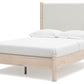 Cadmori - Upholstered Panel Bed