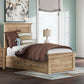 Makidern - Panel Storage Bed With 2 Under Bed Storage Units