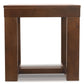 Watson - Square End Table - Dark Brown