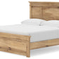 Makidern - Panel Storage Bed With Under Bed Storage Unit